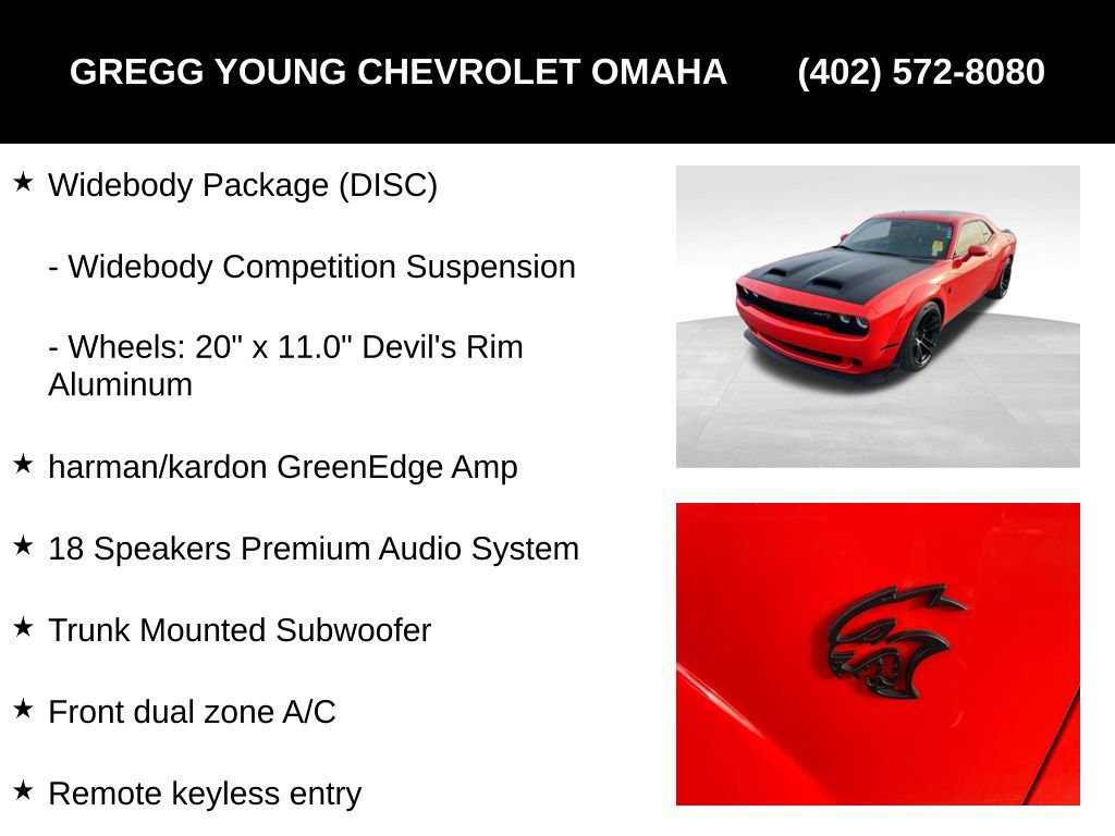 Used 2019 Dodge Challenger SRT Hellcat Redeye image 12
