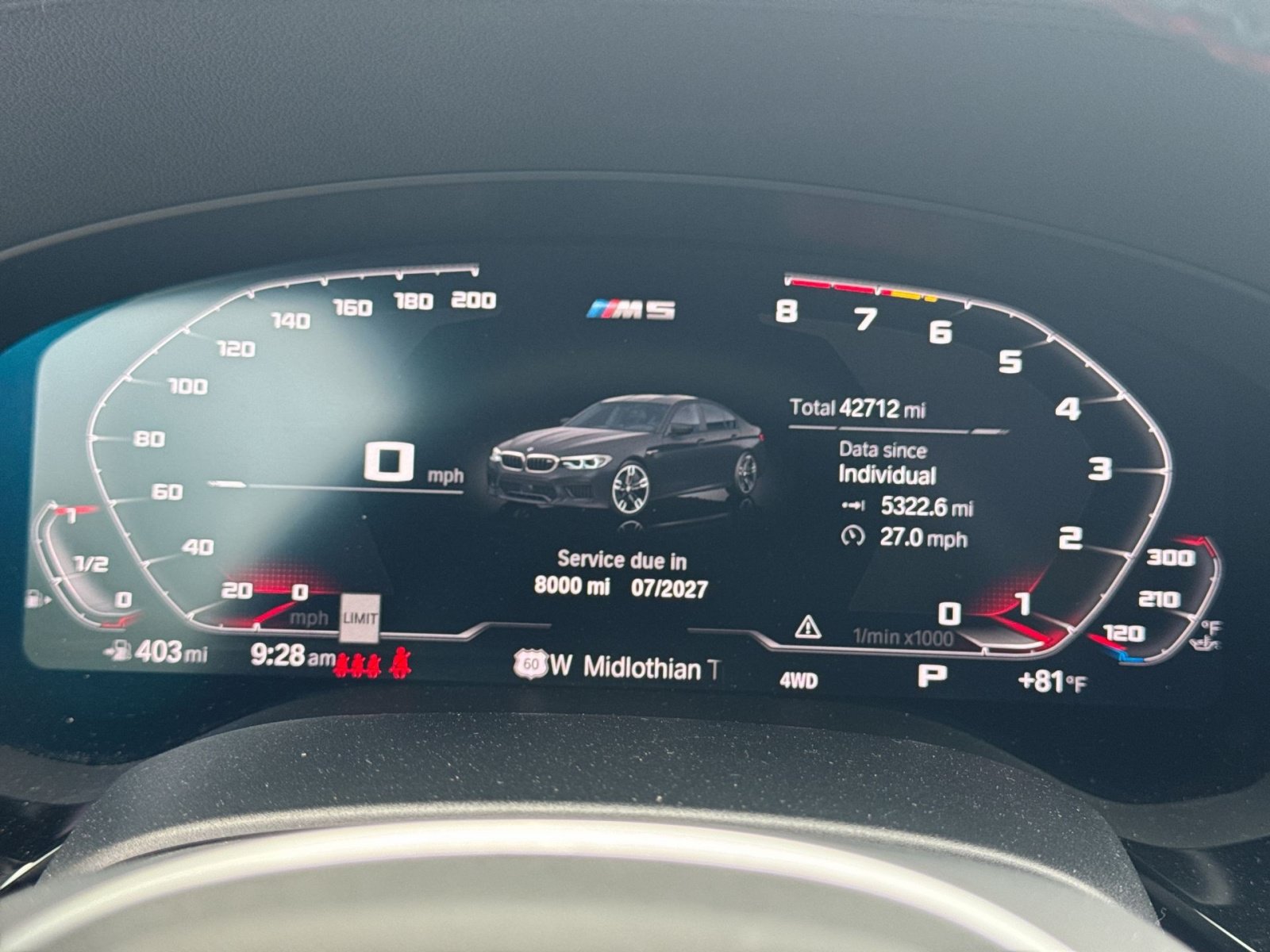 Used 2020 BMW M5 AWD/4WD image 20