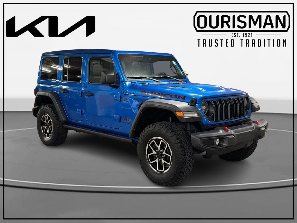 Used 2024 Jeep Wrangler Unlimited Rubicon w/ Technology Group AWD/4WD image 1