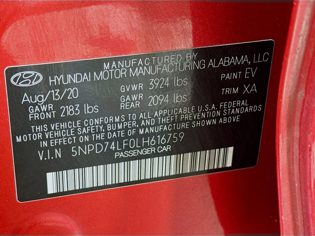 Used 2020 Hyundai Elantra SE w/ Winter Weather Package image 38