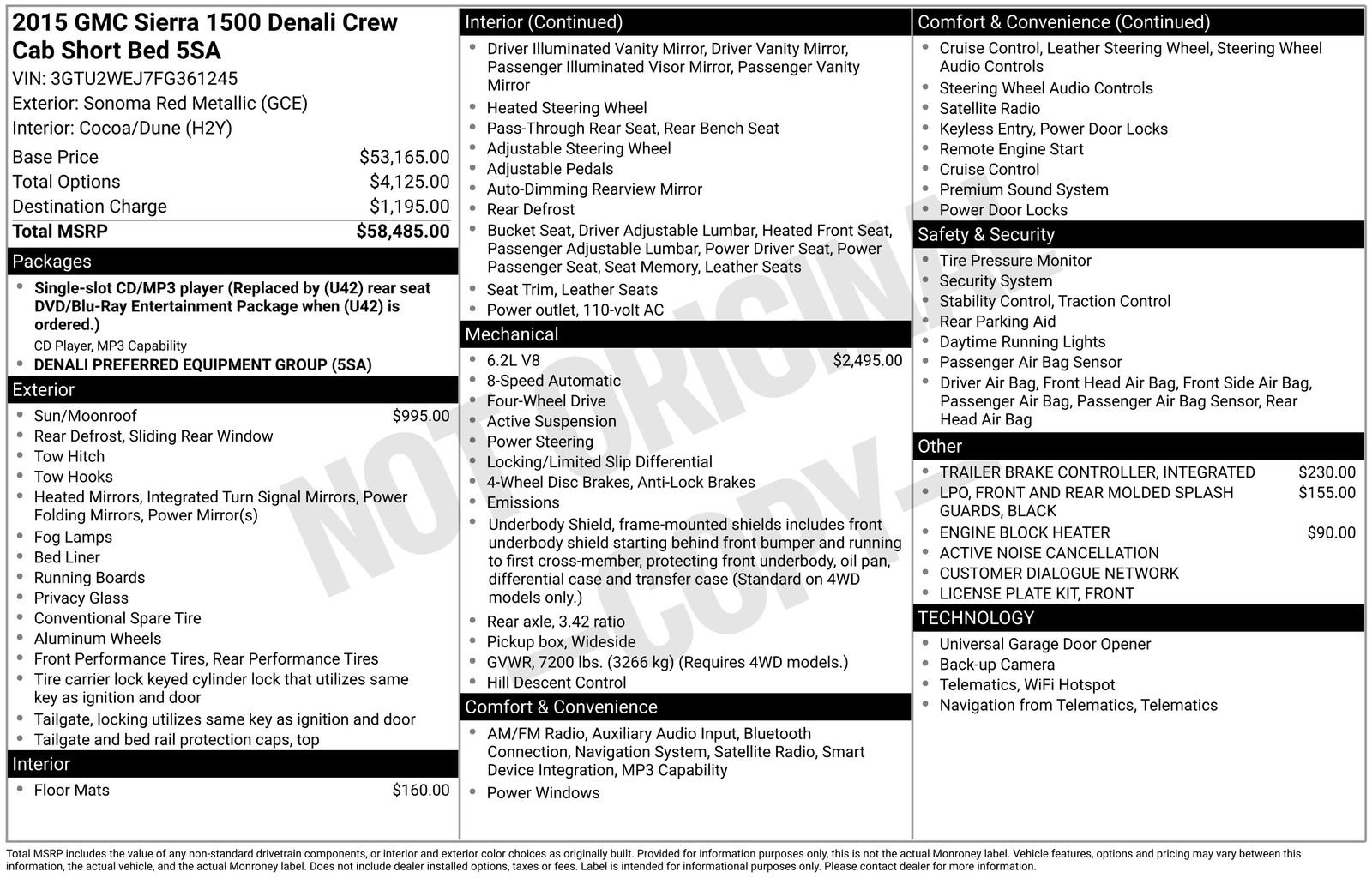 Used 2015 GMC Sierra 1500 Denali image 32