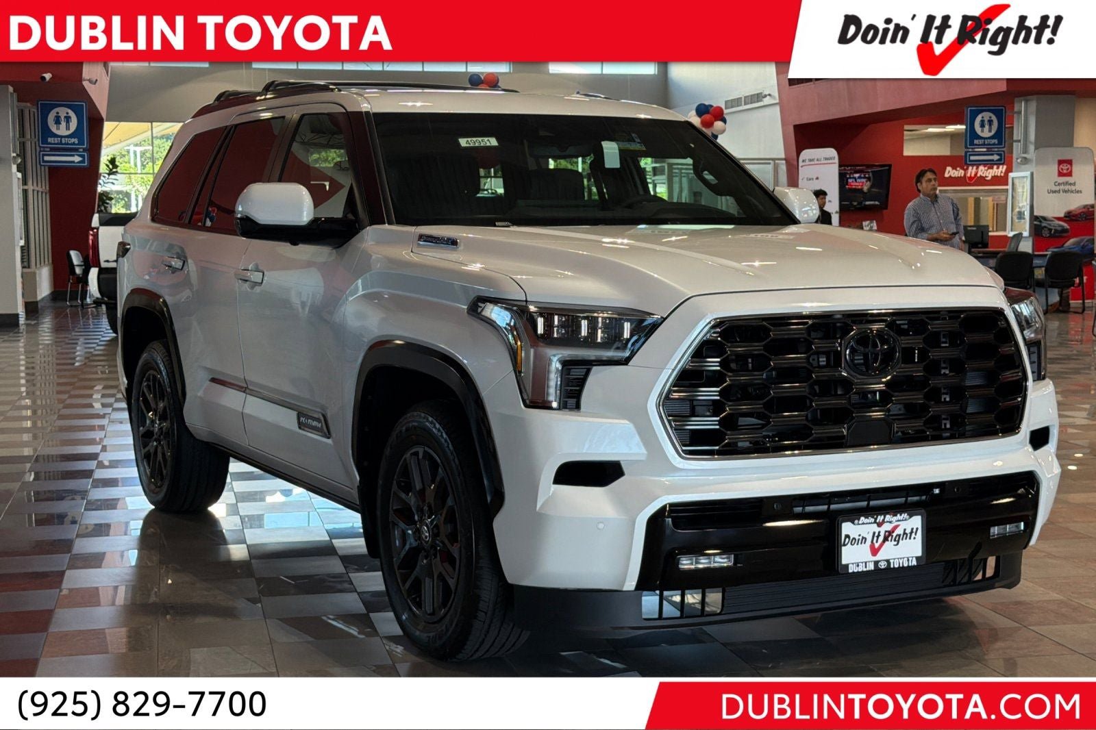 New 2026 Toyota Sequoia Platinum