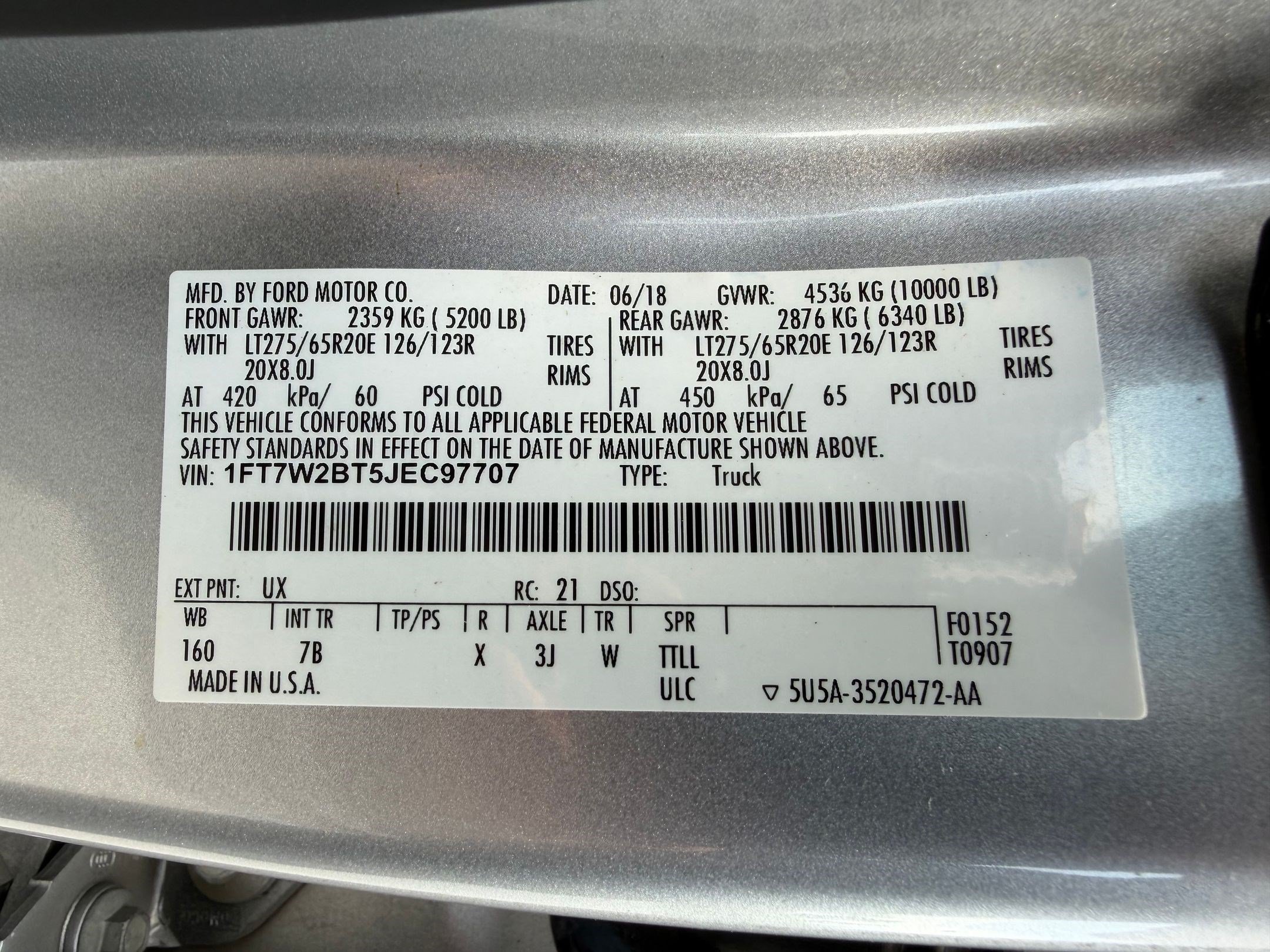 Used 2018 Ford F250 Platinum w/ Platinum Ultimate Package AWD/4WD image 22
