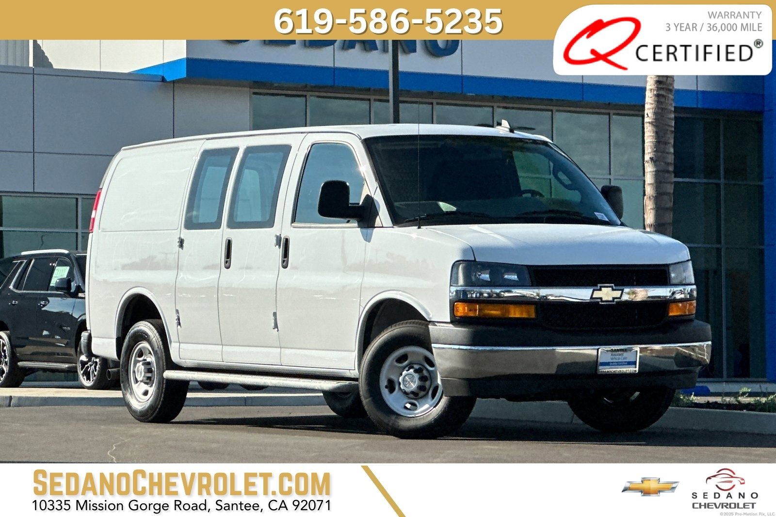 Used 2023 Chevrolet Express 2500 w/ Driver Convenience Package image 1
