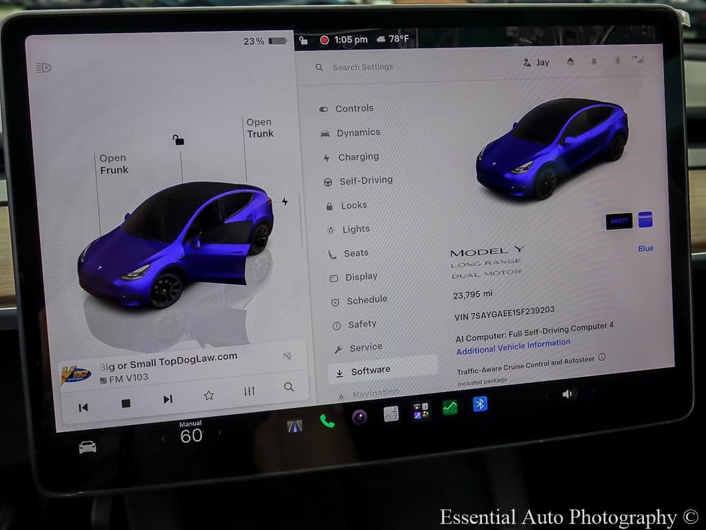 Used 2025 Tesla Model Y Long Range AWD/4WD image 4
