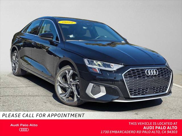 Used 2022 Audi A3 2.0T Premium w/ 18" Wheel Package FWD image 1