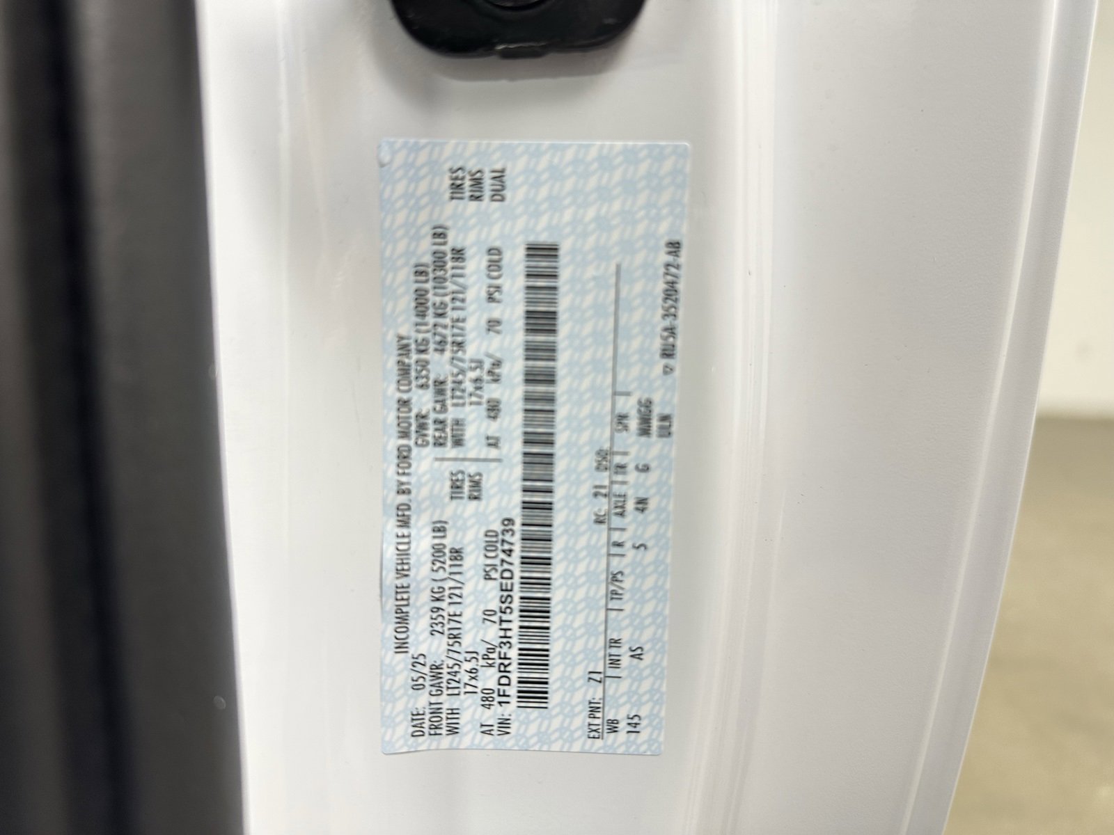 New 2025 Ford F350 XL w/ XL Chrome Package image 16