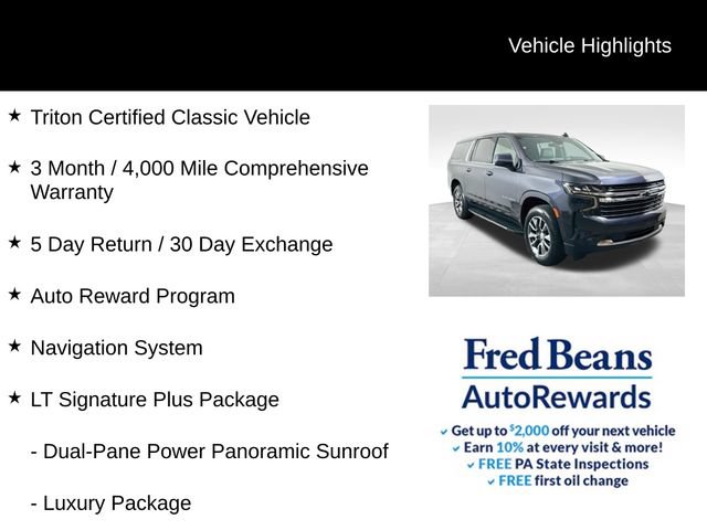 Used 2023 Chevrolet Suburban LT w/ LT Signature Plus Package AWD/4WD image 5