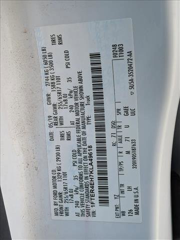 Used 2019 Ford Ranger XLT w/ Equipment Group 301A Mid image 16