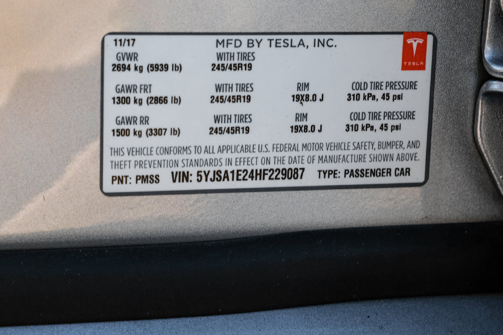 Used 2017 Tesla Model S 100D AWD/4WD image 53