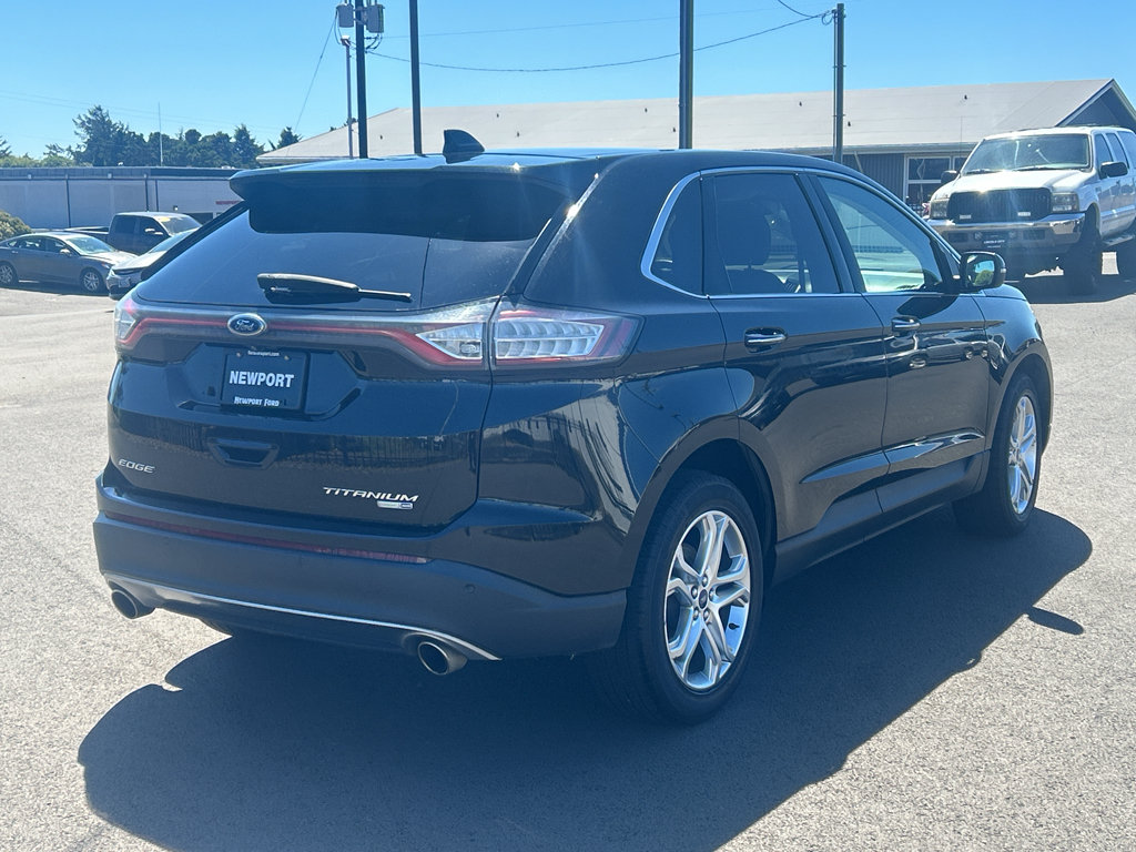 Certified 2018 Ford Edge Titanium w/ Ford Safe & Smart Package AWD/4WD image 9