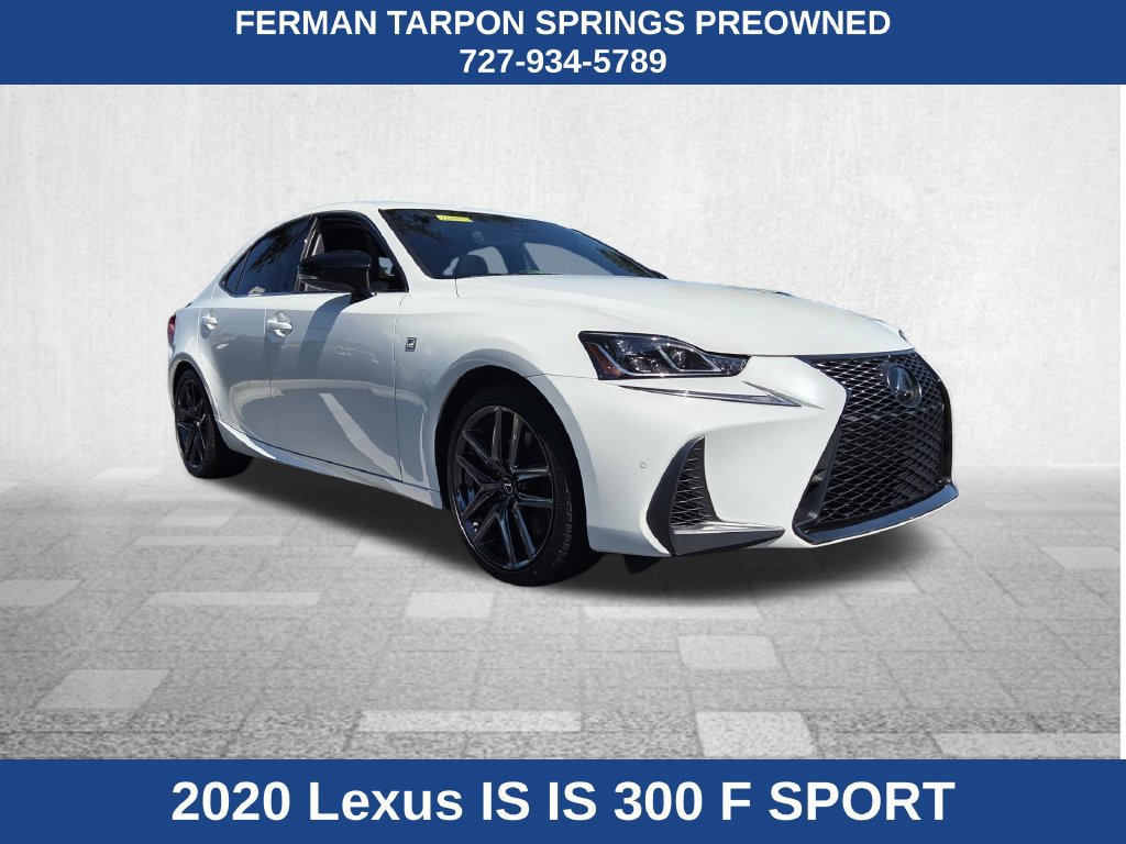 Used 2020 Lexus IS 300 F Sport w/ Blackline Edition RWD image 1