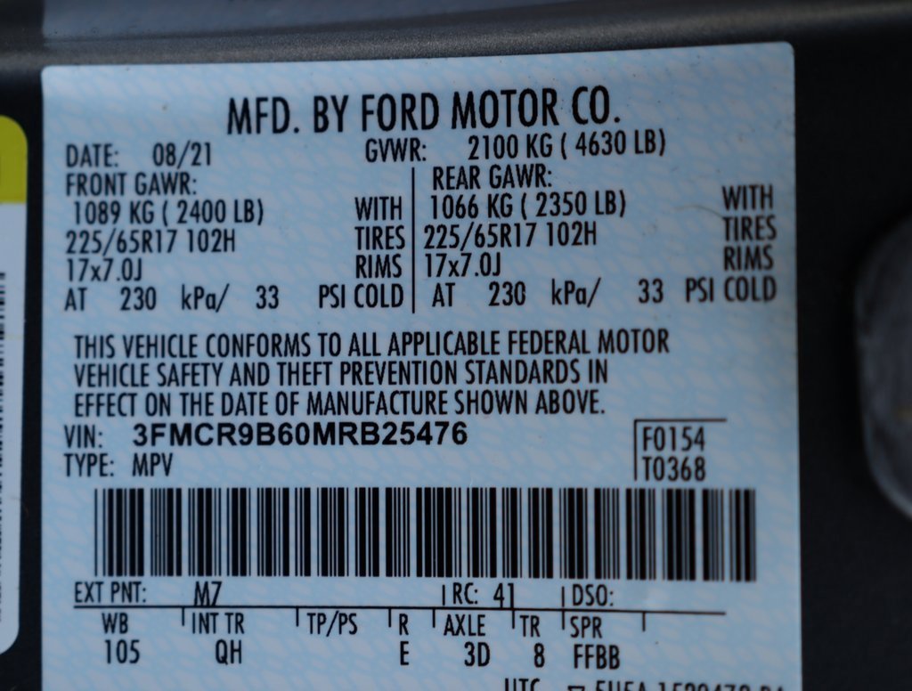 Used 2021 Ford Bronco Sport Big Bend image 33