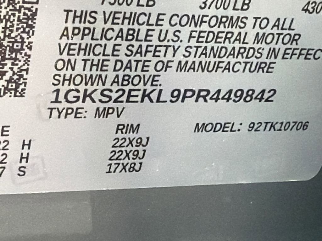 Used 2023 GMC Yukon Denali Ultimate w/ LPO, Floor Liner Package image 34