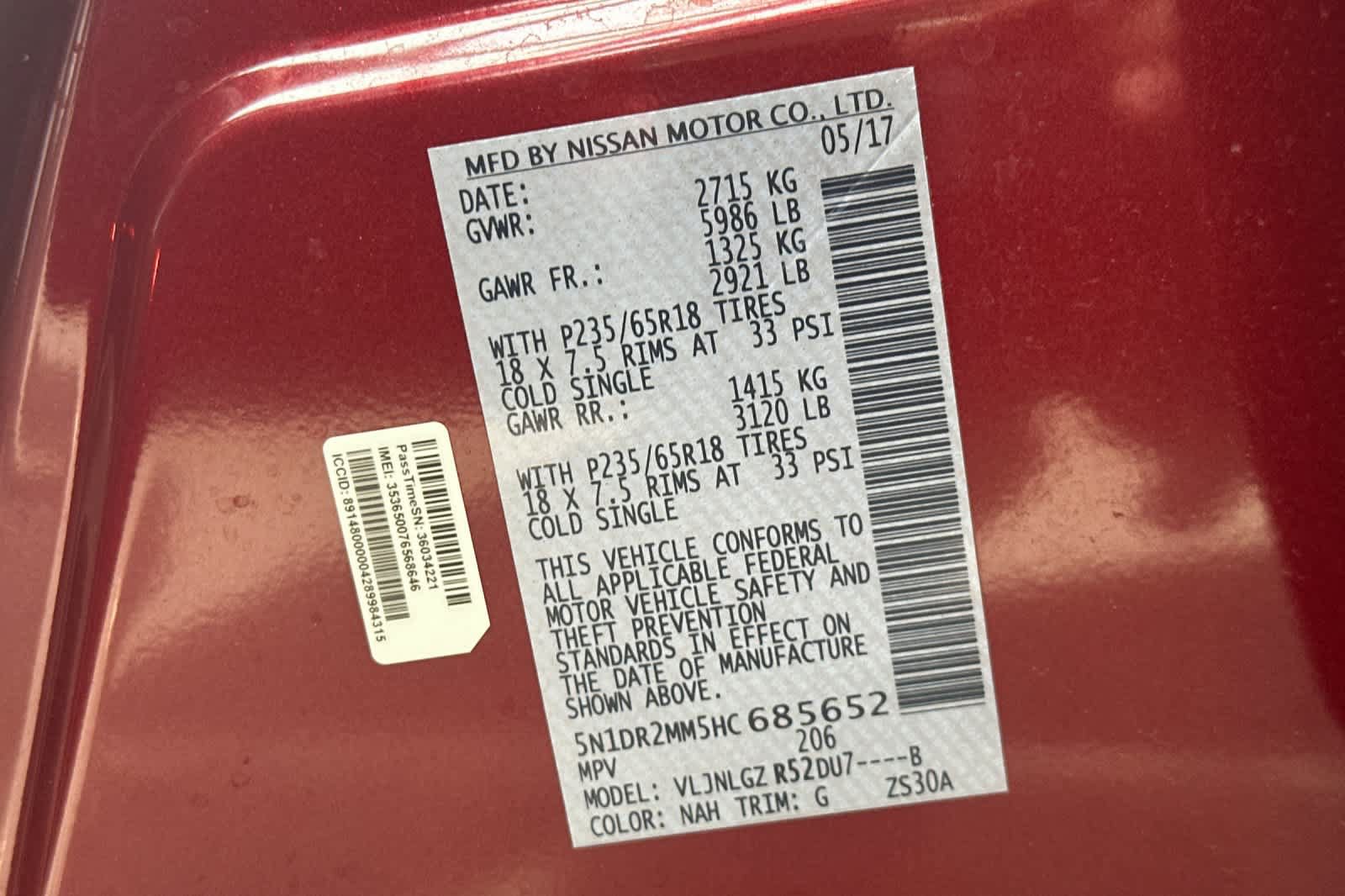 Used 2017 Nissan Pathfinder SL AWD/4WD image 30