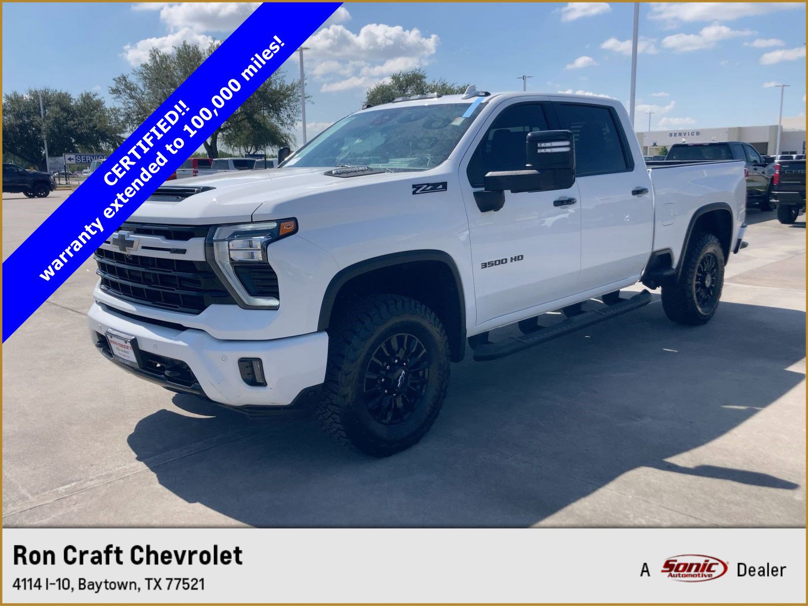Certified 2024 Chevrolet Silverado 3500 LTZ w/ LTZ Plus Package