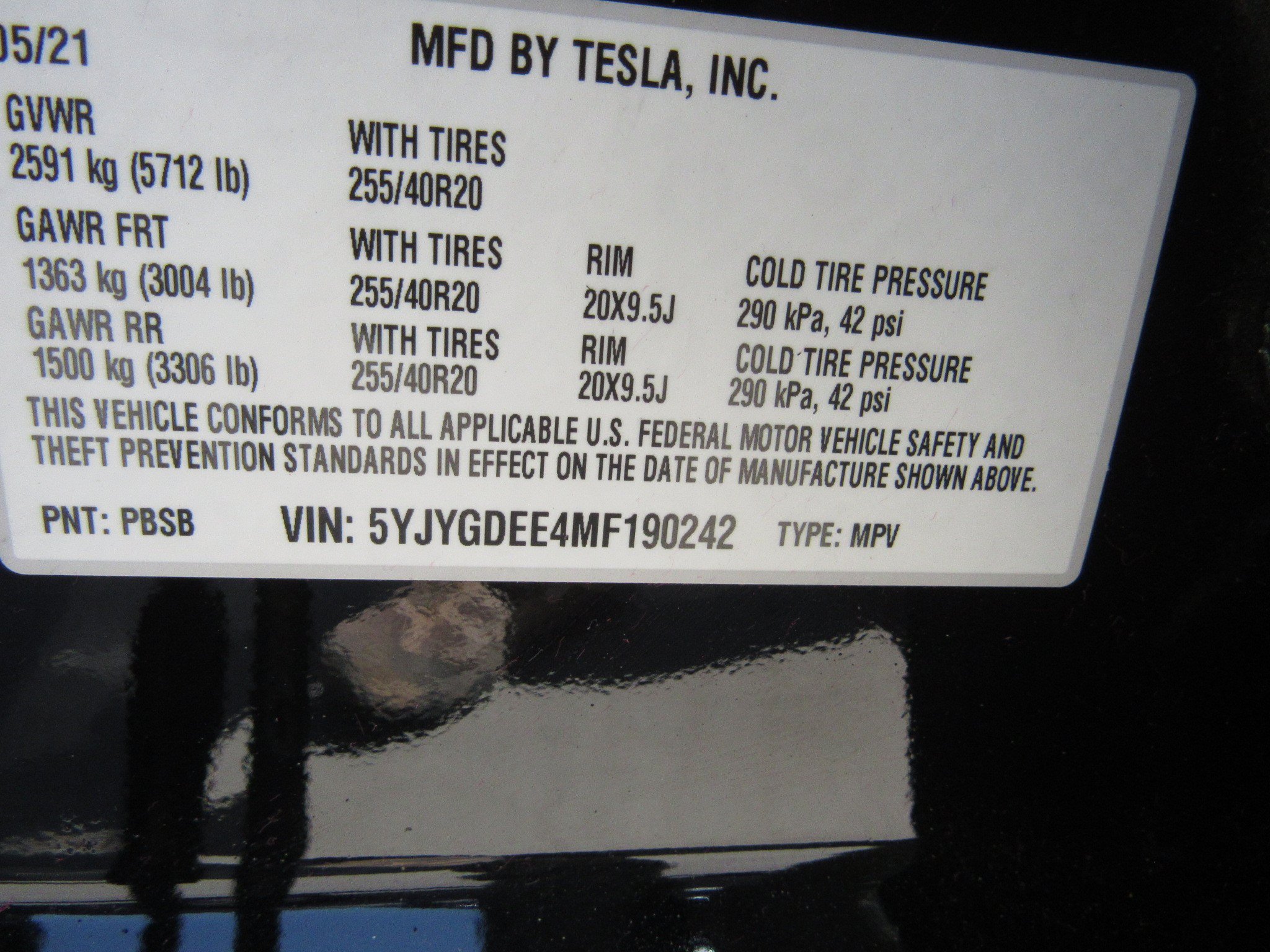 Used 2021 Tesla Model Y Long Range AWD/4WD image 6