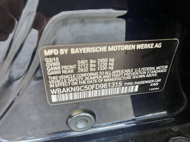 Used 2015 BMW 550i Sedan RWD image 26
