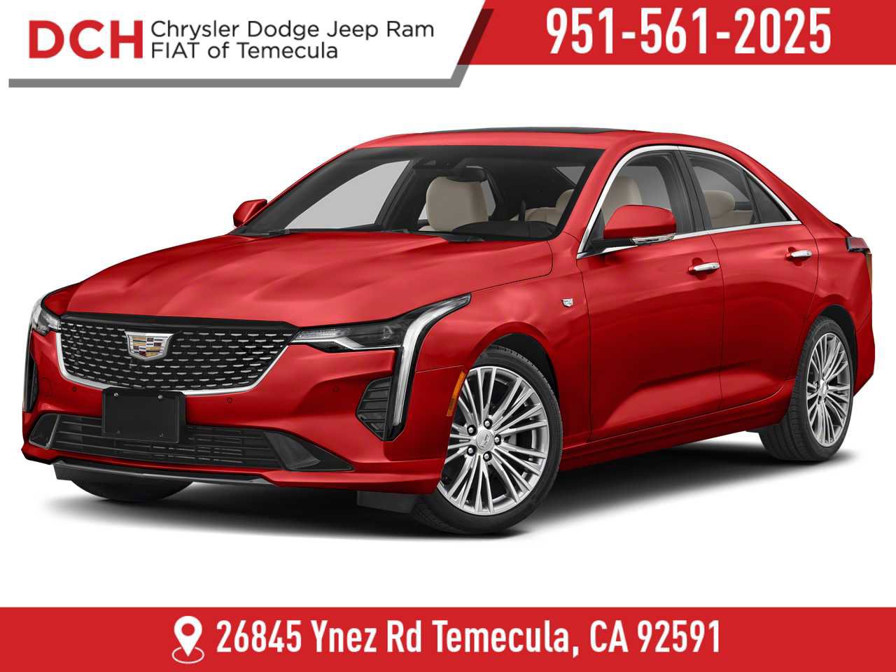 Used 2023 Cadillac CT4 Sport w/ Climate Package RWD image 1