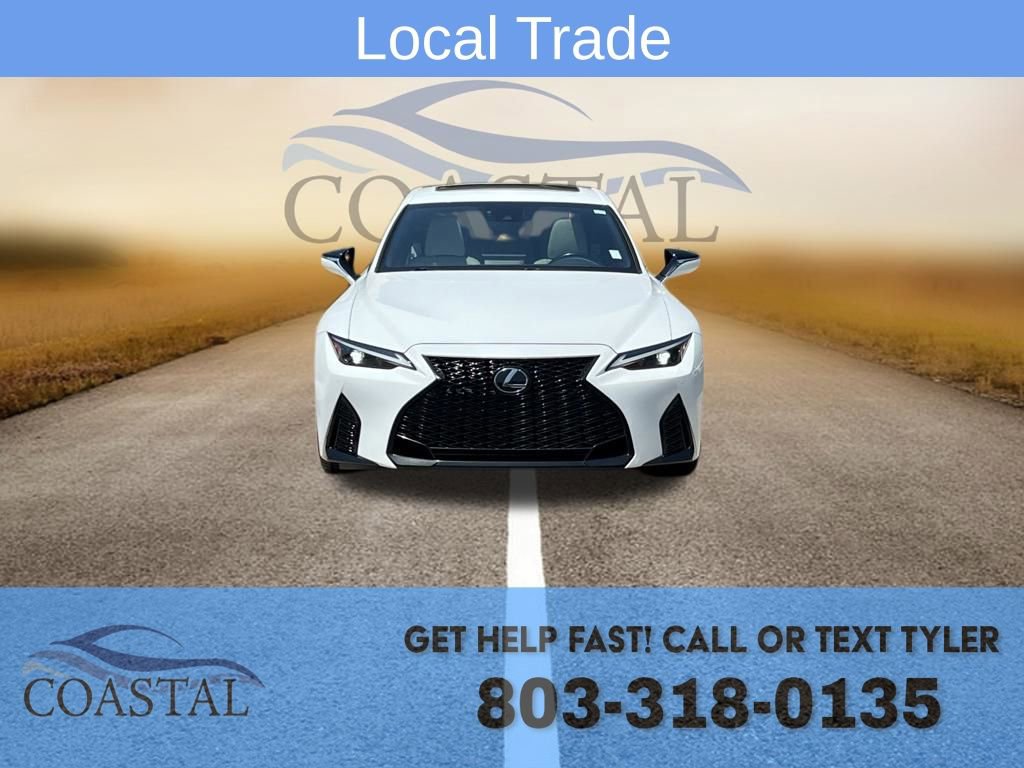 Used 2021 Lexus IS 350 F Sport w/ Accessory Package RWD image 2