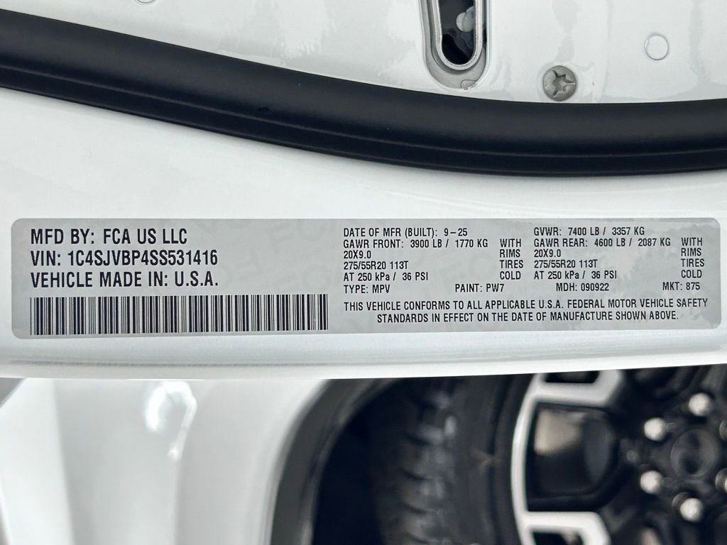 New 2025 Jeep Wagoneer Series II image 35