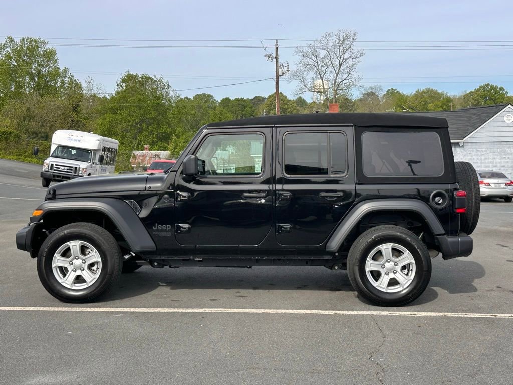 Used 2021 Jeep Wrangler Unlimited Sport image 3