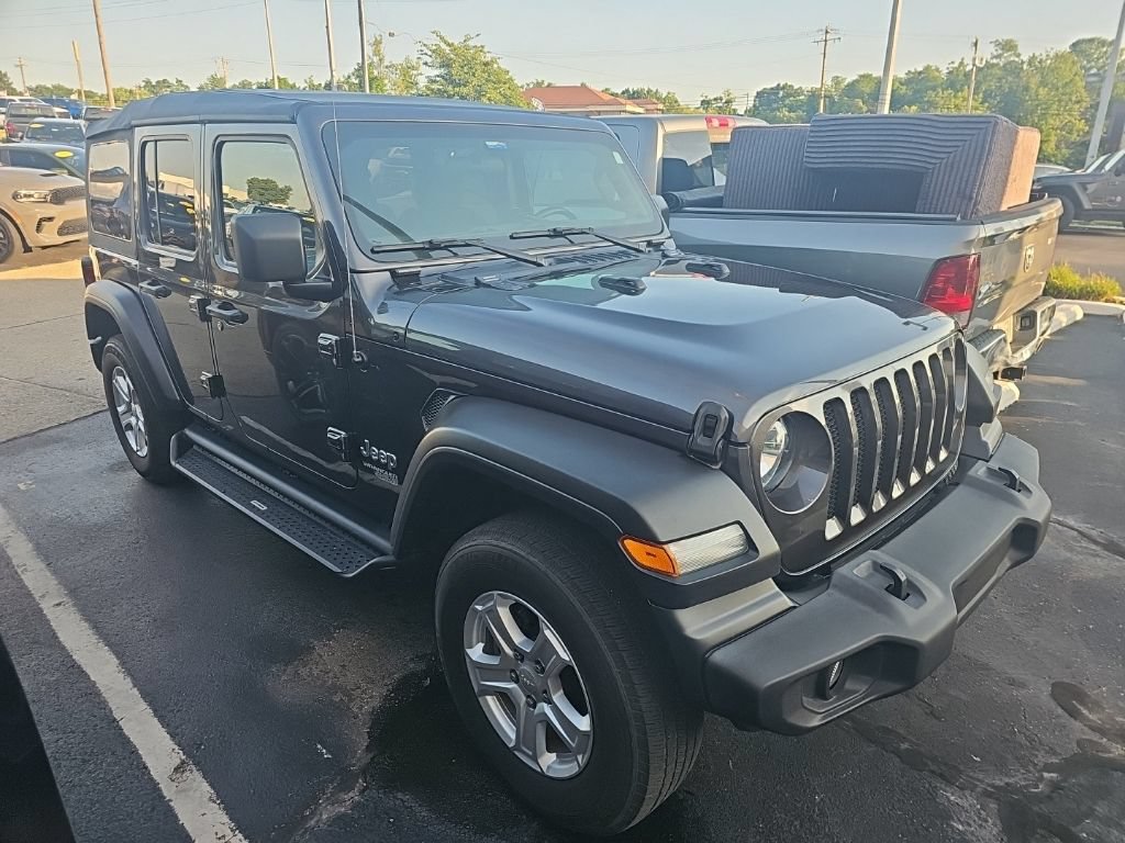 Certified 2020 Jeep Wrangler Unlimited Sport S AWD/4WD image 3