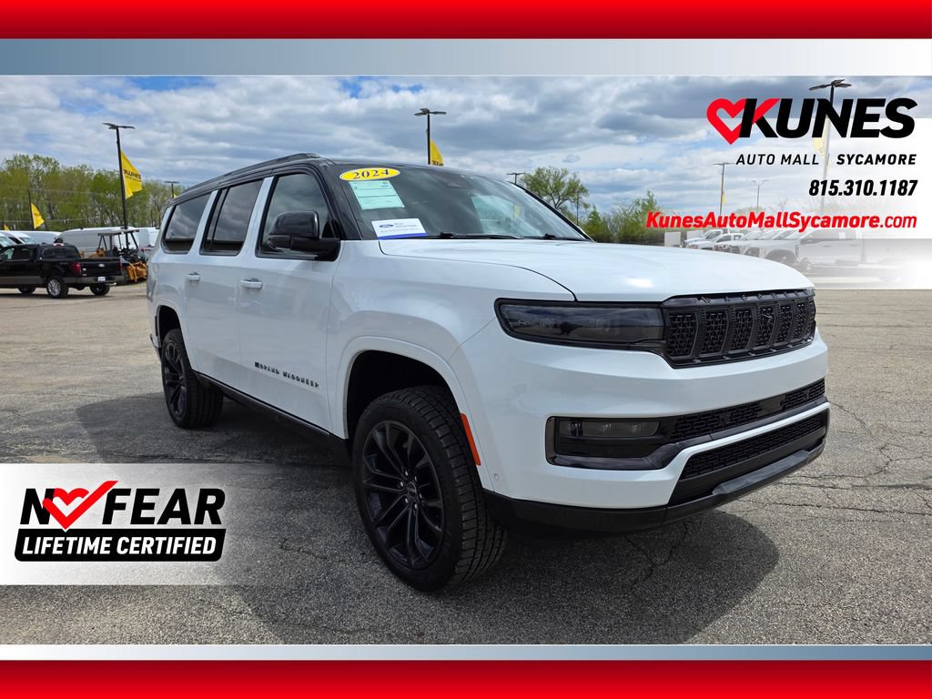 Used 2024 Jeep Grand Wagoneer L Series II w/ Quick Order Packagew 28T