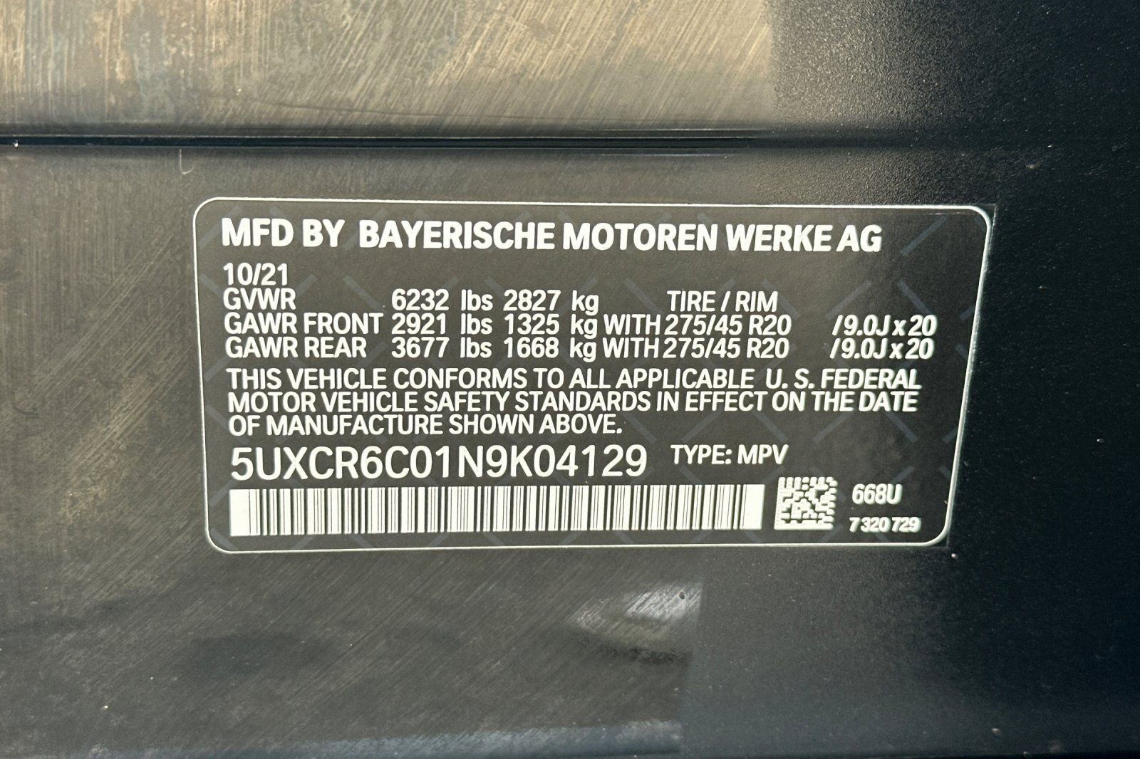 Used 2022 BMW X5 xDrive40i w/ Parking Assistance Package AWD/4WD image 57