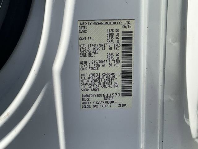 Used 2016 Nissan NV 2500 SV RWD image 36
