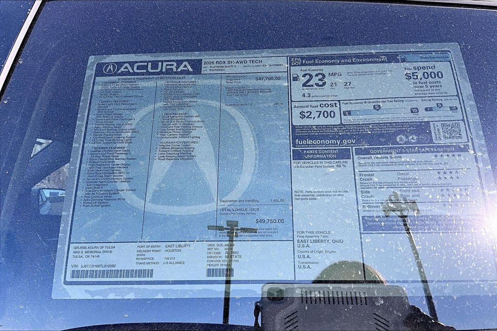 New 2026 Acura RDX w/ Technology Package image 40