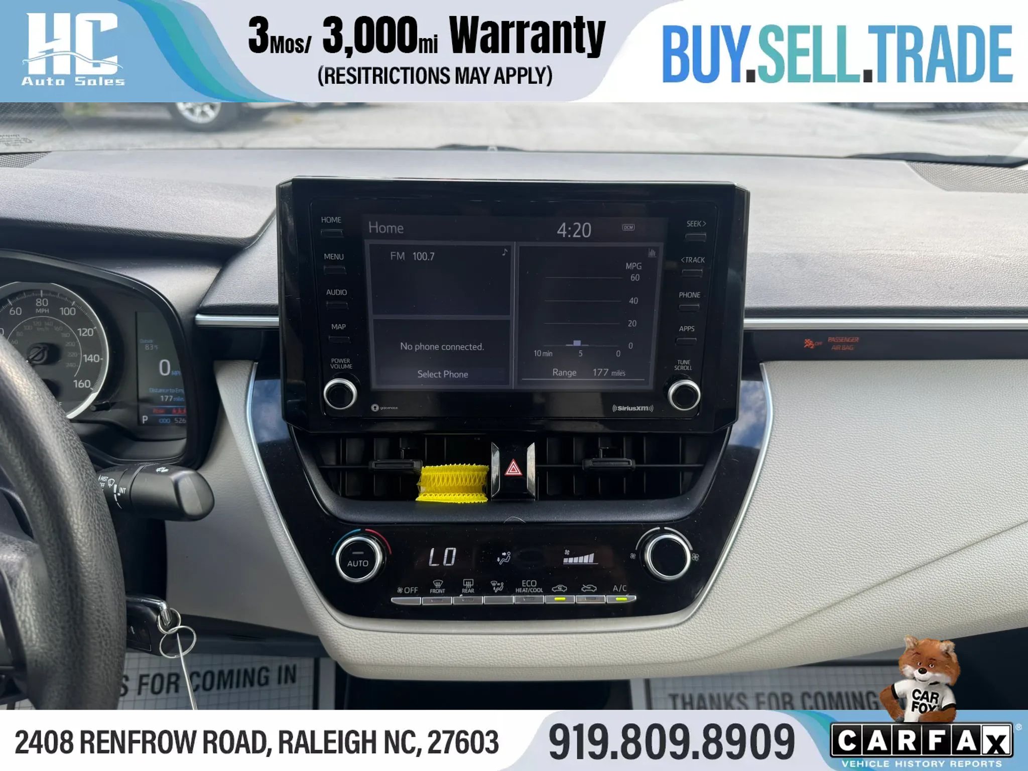 Used 2022 Toyota Corolla LE FWD image 25