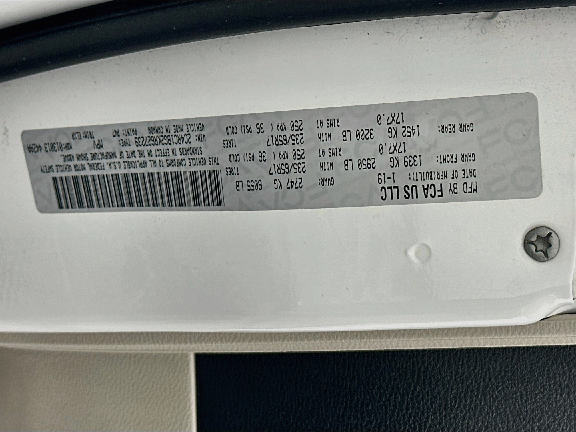 Used 2019 Chrysler Pacifica Touring-L FWD image 12