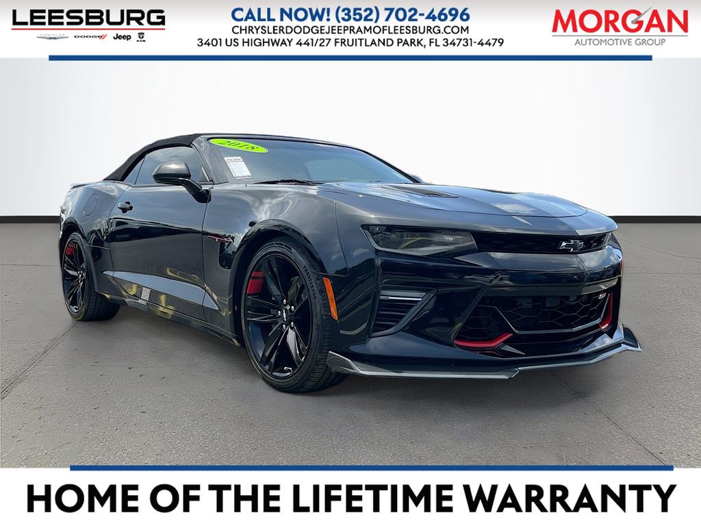 Used 2018 Chevrolet Camaro SS w/ Redline Edition RWD image 1