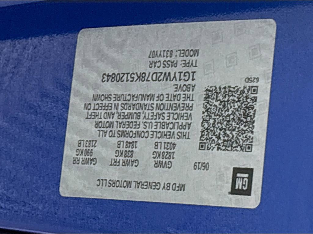 Certified 2019 Chevrolet Corvette Grand Sport w/ Carbon Flash Badge Package image 32