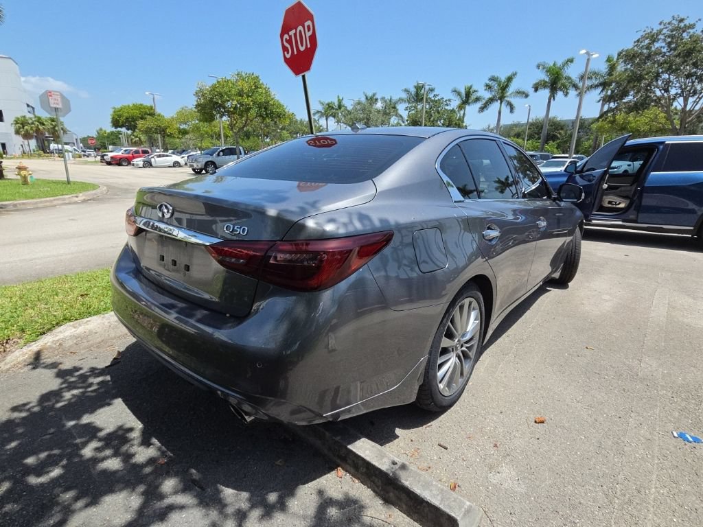 Used 2023 INFINITI Q50 Luxe w/ Cargo Package RWD image 6