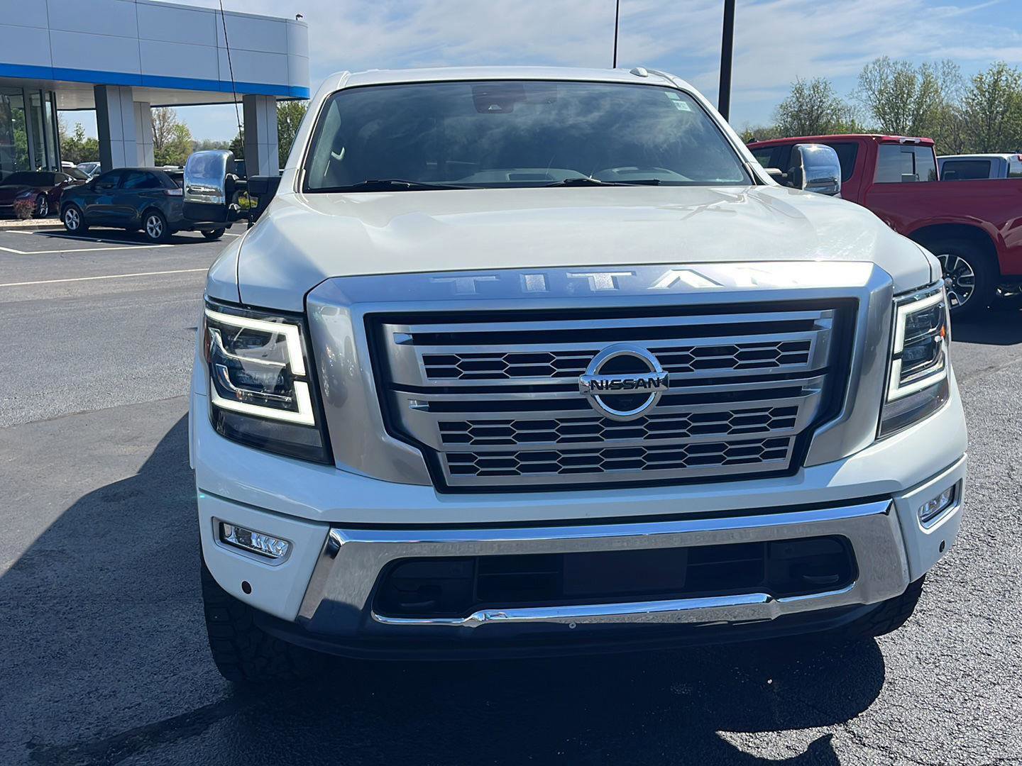 Used 2021 Nissan Titan Platinum Reserve w/ Moonroof Package AWD/4WD image 8