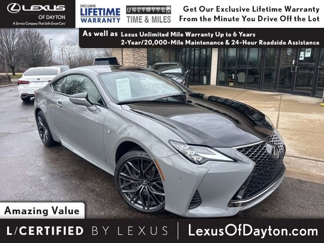 Certified 2023 Lexus RC 350 F Sport w/ Navigation Package