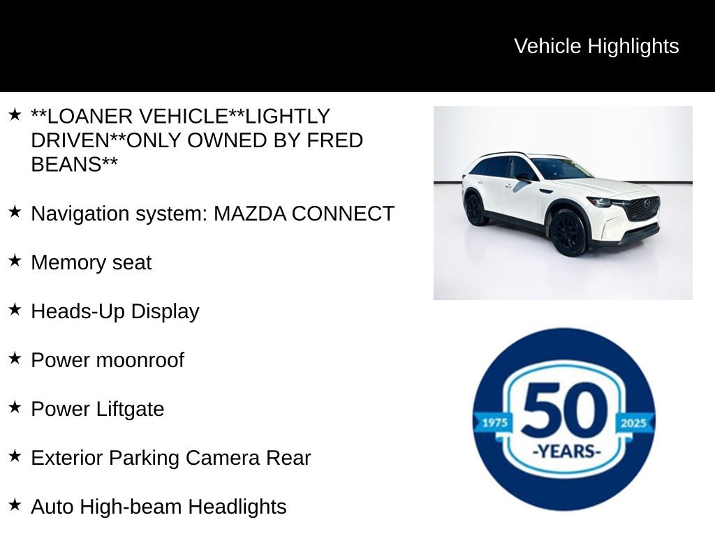 Used 2026 MAZDA CX-90 3.3 Turbo w/ Premium Sport Pkg AWD/4WD image 9