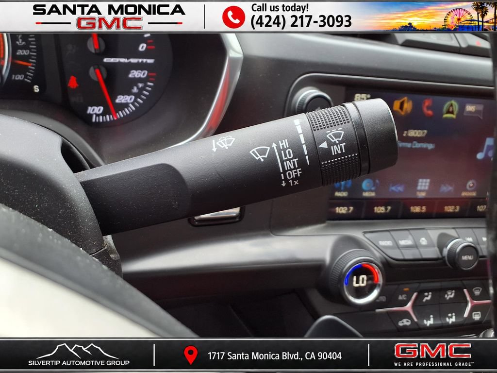 Certified 2016 Chevrolet Corvette Stingray Convertible w/ Carbon Flash Badge Package RWD image 13