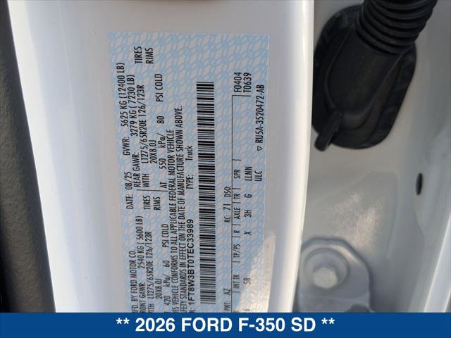 New 2026 Ford F350 Lariat w/ Chrome Package image 22