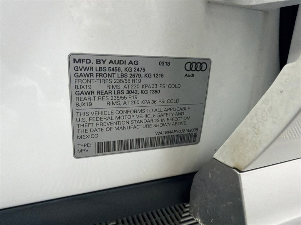 Used 2018 Audi Q5 2.0T Premium Plus w/ Premium Plus Package image 34