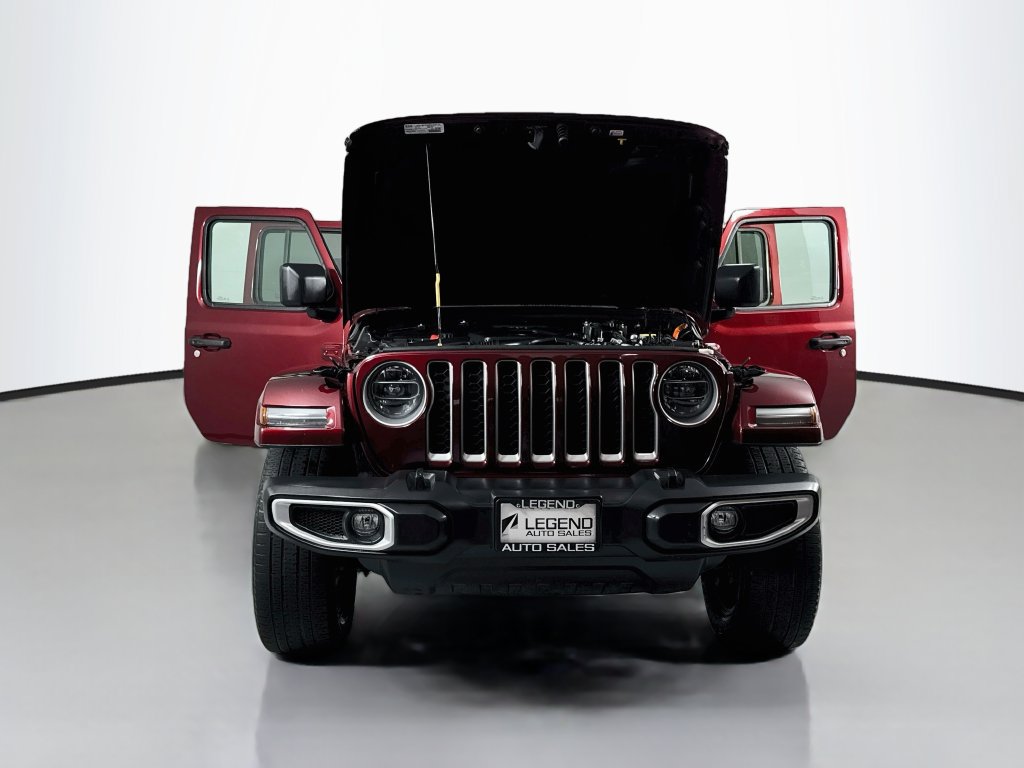 Used 2021 Jeep Wrangler Unlimited Sahara w/ Cold Weather Group AWD/4WD image 19