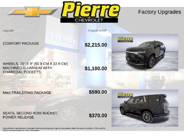 New 2026 Chevrolet Tahoe LT w/ Comfort Package AWD/4WD image 13