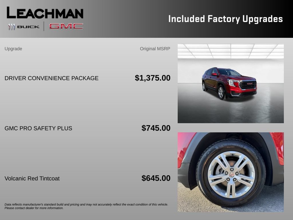 Certified 2024 GMC Terrain SLE w/ Driver Convenience Package FWD image 10