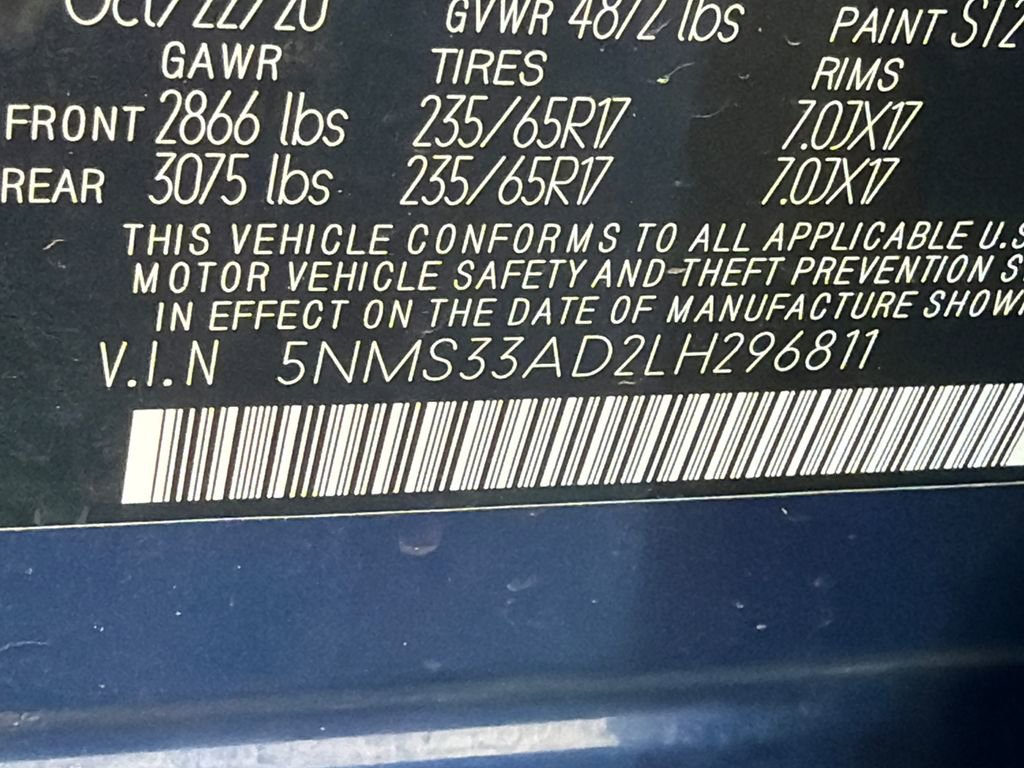 Used 2020 Hyundai Santa Fe SEL image 32