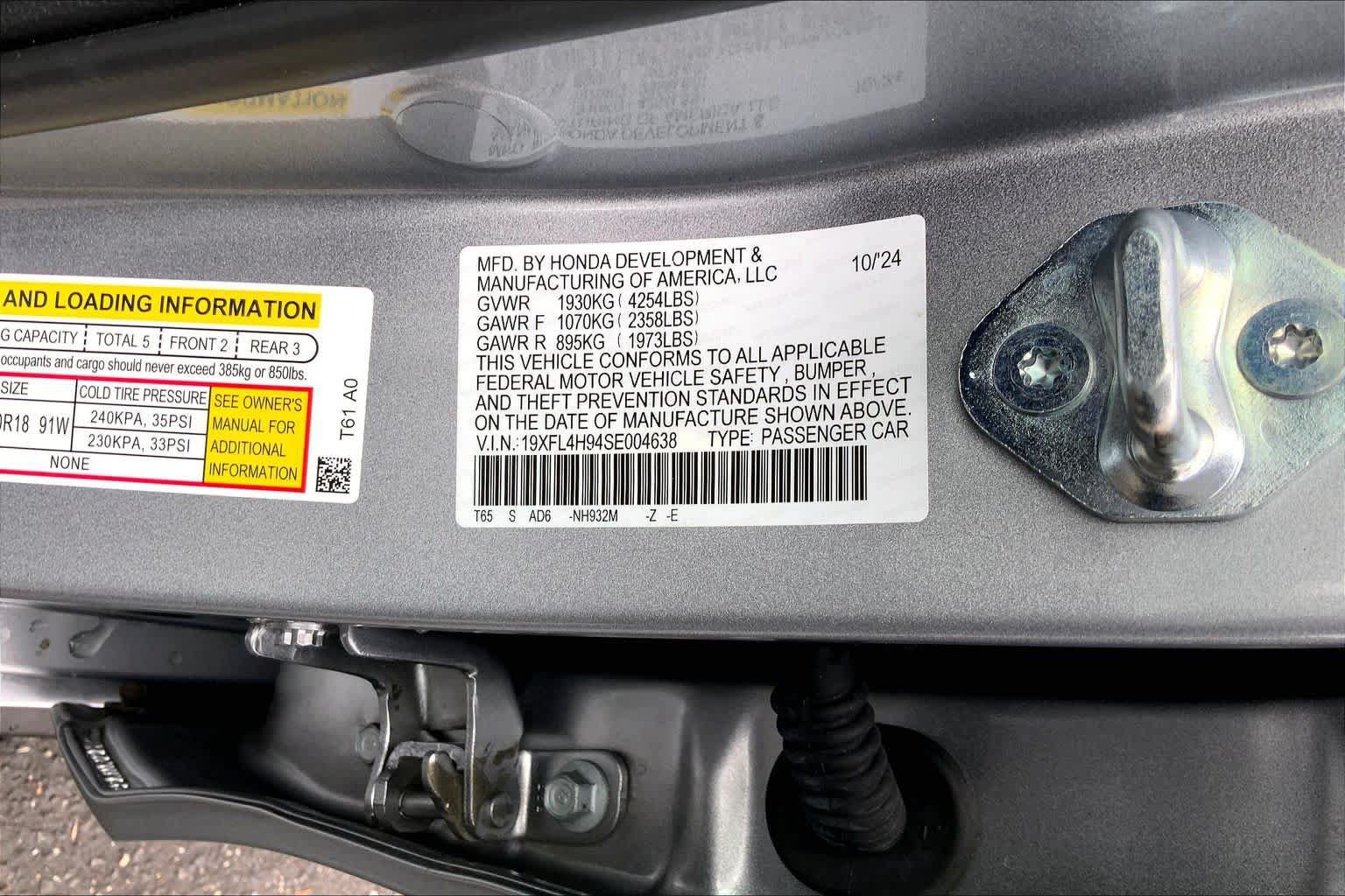 Used 2025 Honda Civic Sport Touring image 36