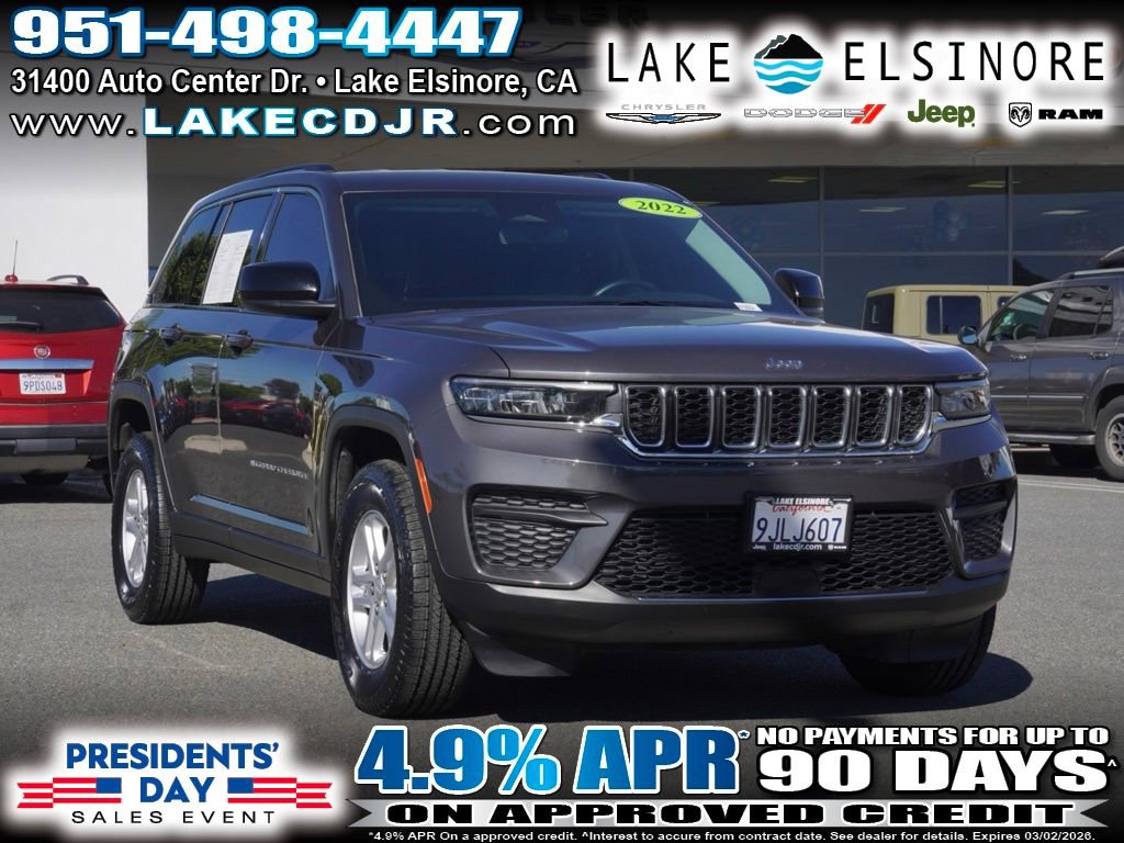 Used 2022 Jeep Grand Cherokee Laredo w/ Luxury Tech Group I 360° Tour