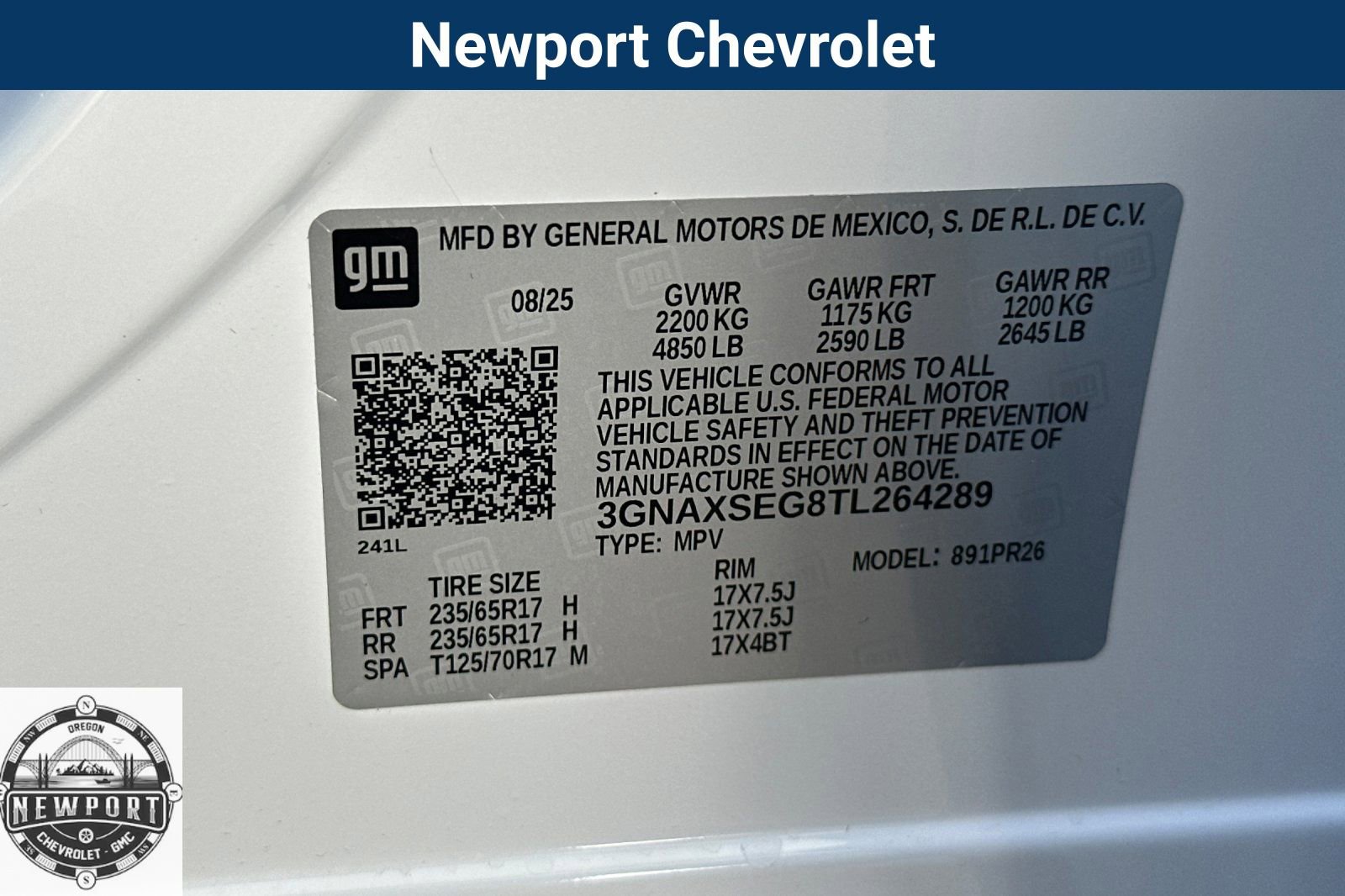 New 2026 Chevrolet Equinox ACTIV w/ Convenience Package III image 26