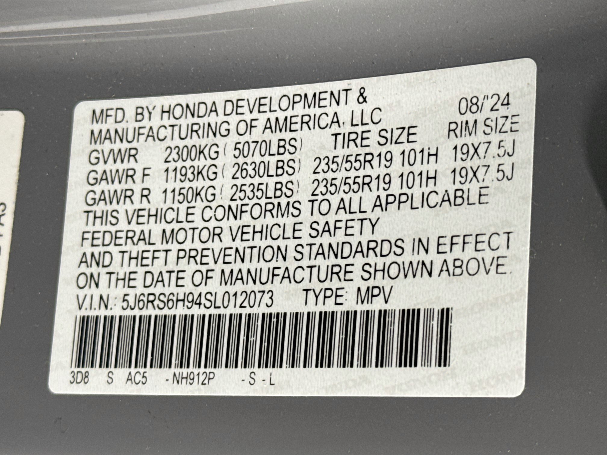 Certified 2025 Honda CR-V Sport Touring image 33